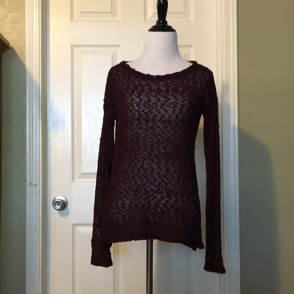 Maroon sweater